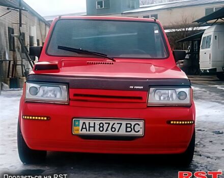Красный Фиат Панда, объемом двигателя 1 л и пробегом 100 тыс. км за 700 $, фото 1 на Automoto.ua