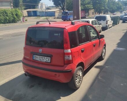 Красный Фиат Панда, объемом двигателя 1.24 л и пробегом 150 тыс. км за 3000 $, фото 1 на Automoto.ua