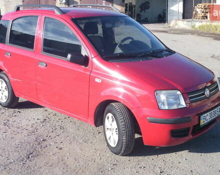 Красный Фиат Панда, объемом двигателя 1.24 л и пробегом 112 тыс. км за 4500 $, фото 1 на Automoto.ua