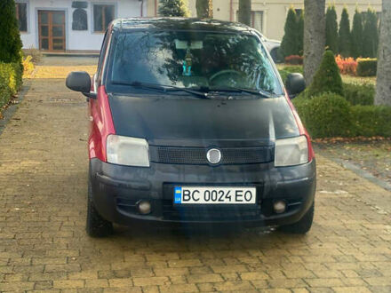 Красный Фиат Панда, объемом двигателя 1.25 л и пробегом 120 тыс. км за 3500 $, фото 1 на Automoto.ua