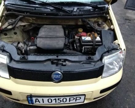 Желтый Фиат Панда, объемом двигателя 1.1 л и пробегом 160 тыс. км за 2400 $, фото 1 на Automoto.ua