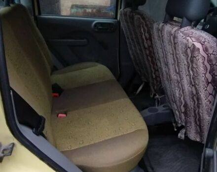 Желтый Фиат Панда, объемом двигателя 1.1 л и пробегом 160 тыс. км за 2400 $, фото 5 на Automoto.ua