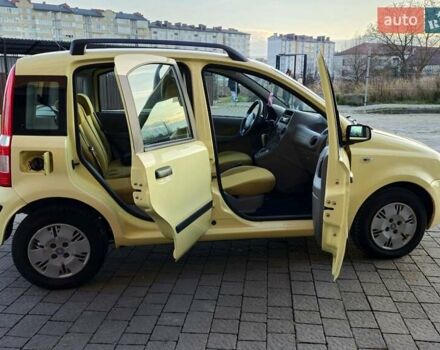 Желтый Фиат Панда, объемом двигателя 1.24 л и пробегом 147 тыс. км за 3750 $, фото 16 на Automoto.ua