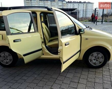 Желтый Фиат Панда, объемом двигателя 1.24 л и пробегом 147 тыс. км за 3750 $, фото 15 на Automoto.ua