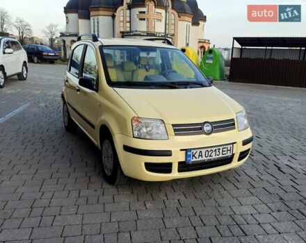 Желтый Фиат Панда, объемом двигателя 1.24 л и пробегом 147 тыс. км за 3750 $, фото 3 на Automoto.ua