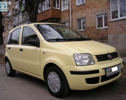 Желтый Фиат Панда, объемом двигателя 1.3 л и пробегом 68 тыс. км за 5500 $, фото 2 на Automoto.ua