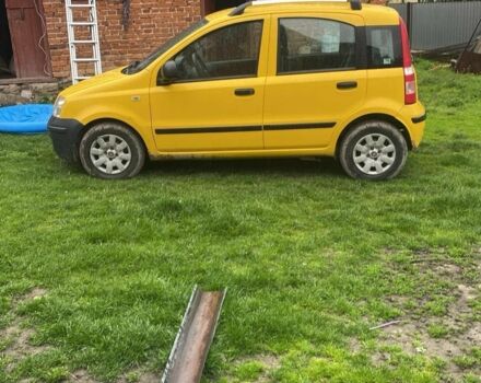 Желтый Фиат Панда, объемом двигателя 1.2 л и пробегом 121 тыс. км за 3500 $, фото 6 на Automoto.ua