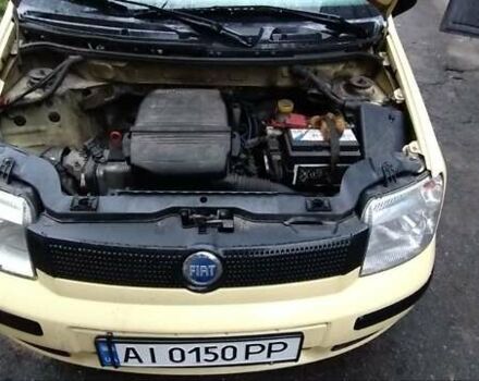 Желтый Фиат Панда, объемом двигателя 1.1 л и пробегом 160 тыс. км за 2400 $, фото 1 на Automoto.ua