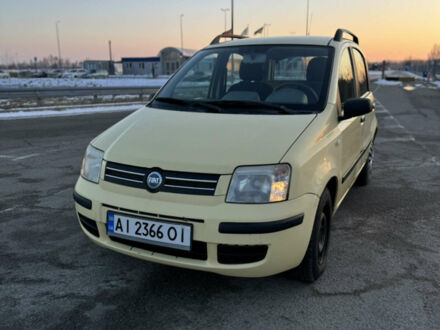 Желтый Фиат Панда, объемом двигателя 1.2 л и пробегом 159 тыс. км за 3000 $, фото 1 на Automoto.ua