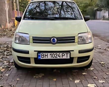 Зеленый Фиат Панда, объемом двигателя 1.24 л и пробегом 208 тыс. км за 3000 $, фото 1 на Automoto.ua