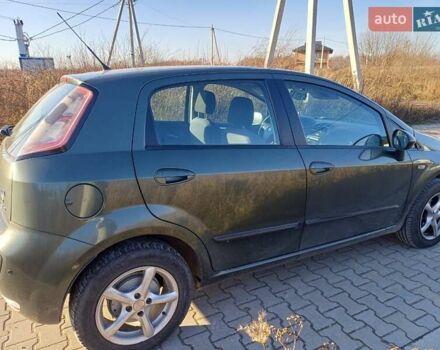 Зеленый Фиат Пунто Эво, объемом двигателя 1.37 л и пробегом 217 тыс. км за 5150 $, фото 2 на Automoto.ua
