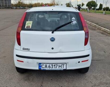 Белый Фиат Пунто, объемом двигателя 1.24 л и пробегом 159 тыс. км за 3650 $, фото 7 на Automoto.ua