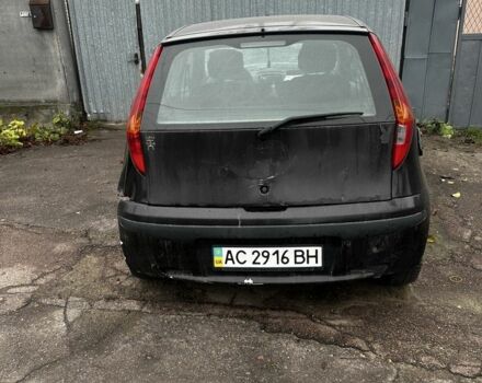 Черный Фиат Пунто, объемом двигателя 1.2 л и пробегом 100 тыс. км за 520 $, фото 1 на Automoto.ua