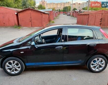 Черный Фиат Пунто, объемом двигателя 1.37 л и пробегом 259 тыс. км за 4700 $, фото 14 на Automoto.ua