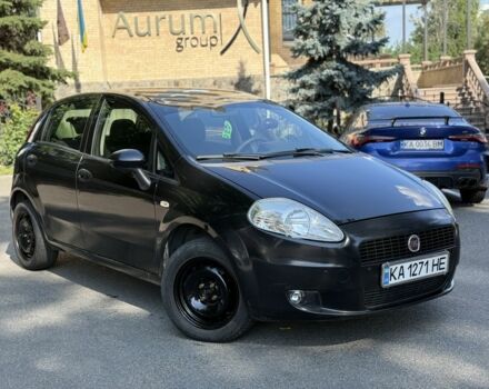 Чорний Фіат Пунто, об'ємом двигуна 1.4 л та пробігом 157 тис. км за 4250 $, фото 5 на Automoto.ua