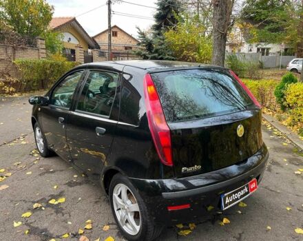 Черный Фиат Пунто, объемом двигателя 1.2 л и пробегом 150 тыс. км за 3990 $, фото 6 на Automoto.ua
