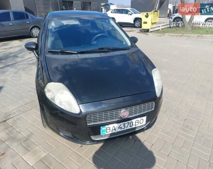 Черный Фиат Пунто, объемом двигателя 1.4 л и пробегом 248 тыс. км за 4200 $, фото 4 на Automoto.ua
