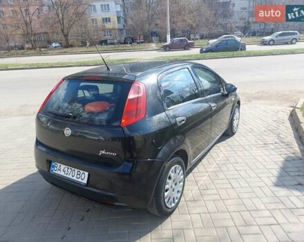 Черный Фиат Пунто, объемом двигателя 1.4 л и пробегом 248 тыс. км за 4200 $, фото 1 на Automoto.ua