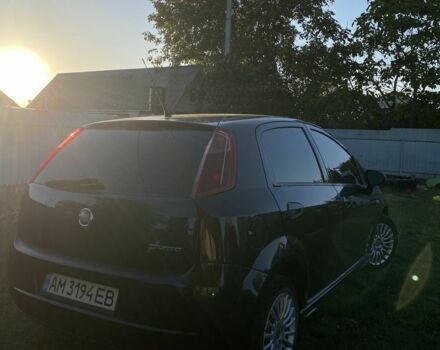 Черный Фиат Пунто, объемом двигателя 1.2 л и пробегом 281 тыс. км за 3500 $, фото 1 на Automoto.ua