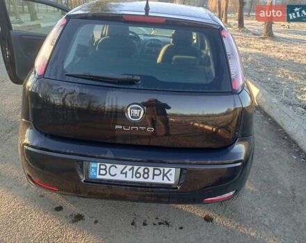 Черный Фиат Пунто, объемом двигателя 1.24 л и пробегом 322 тыс. км за 4200 $, фото 1 на Automoto.ua