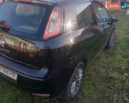 Черный Фиат Пунто, объемом двигателя 1.24 л и пробегом 322 тыс. км за 4200 $, фото 9 на Automoto.ua