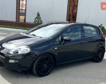 Черный Фиат Пунто, объемом двигателя 1.37 л и пробегом 142 тыс. км за 6500 $, фото 1 на Automoto.ua