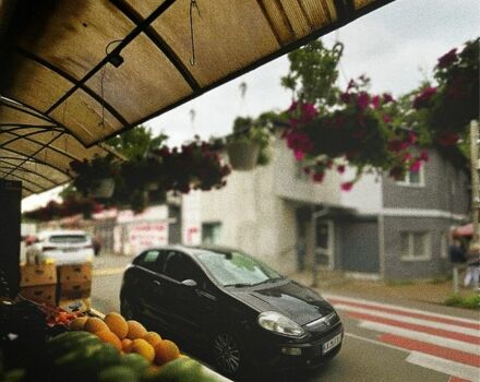 Черный Фиат Пунто, объемом двигателя 1.3 л и пробегом 255 тыс. км за 3200 $, фото 2 на Automoto.ua