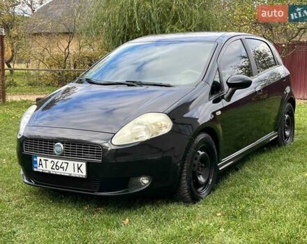 Черный Фиат Пунто, объемом двигателя 1.37 л и пробегом 247 тыс. км за 3999 $, фото 1 на Automoto.ua