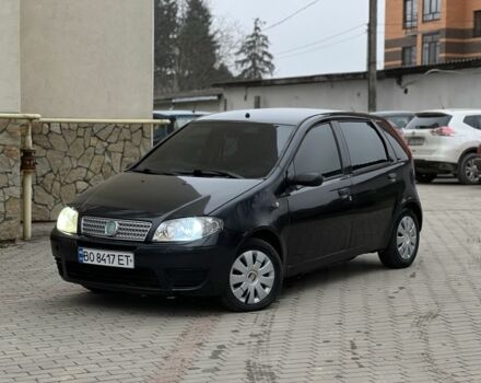 Черный Фиат Пунто, объемом двигателя 1.2 л и пробегом 182 тыс. км за 2299 $, фото 1 на Automoto.ua