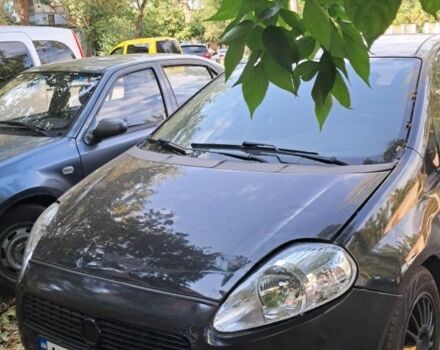 Черный Фиат Пунто, объемом двигателя 1.4 л и пробегом 156 тыс. км за 4200 $, фото 1 на Automoto.ua