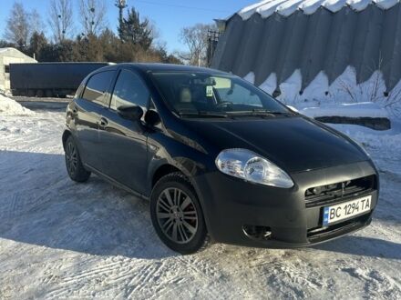 Черный Фиат Пунто, объемом двигателя 1.4 л и пробегом 200 тыс. км за 3450 $, фото 1 на Automoto.ua