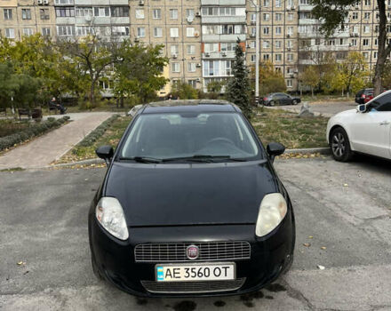 Черный Фиат Пунто, объемом двигателя 1.37 л и пробегом 190 тыс. км за 3700 $, фото 1 на Automoto.ua