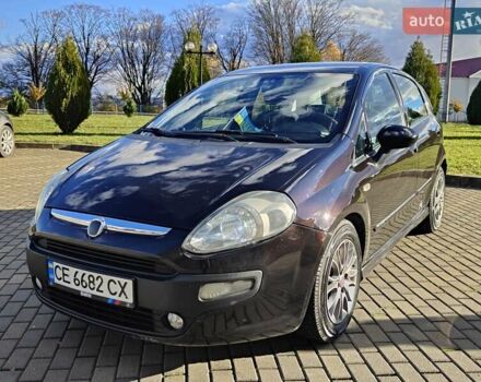 Черный Фиат Пунто, объемом двигателя 1.3 л и пробегом 213 тыс. км за 4700 $, фото 1 на Automoto.ua
