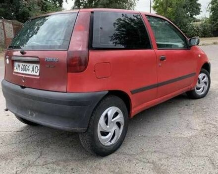 Красный Фиат Пунто, объемом двигателя 1.2 л и пробегом 290 тыс. км за 950 $, фото 4 на Automoto.ua