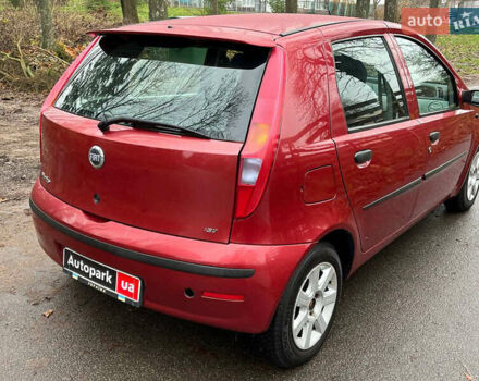 Красный Фиат Пунто, объемом двигателя 1.3 л и пробегом 234 тыс. км за 3990 $, фото 12 на Automoto.ua