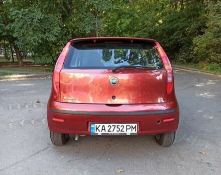 Красный Фиат Пунто, объемом двигателя 1.24 л и пробегом 233 тыс. км за 3700 $, фото 5 на Automoto.ua