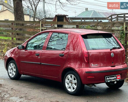 Красный Фиат Пунто, объемом двигателя 1.3 л и пробегом 234 тыс. км за 3990 $, фото 16 на Automoto.ua