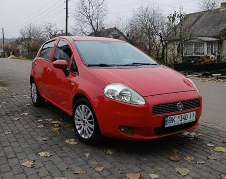 Красный Фиат Пунто, объемом двигателя 1.4 л и пробегом 247 тыс. км за 2450 $, фото 3 на Automoto.ua