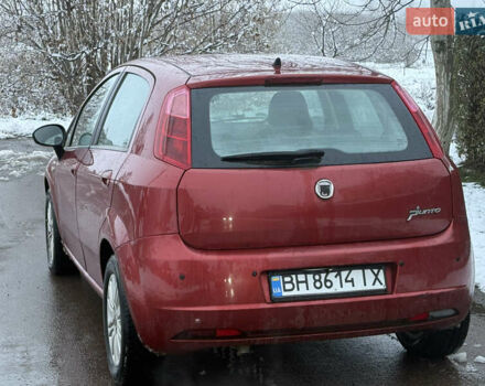 Красный Фиат Пунто, объемом двигателя 1.37 л и пробегом 115 тыс. км за 3000 $, фото 5 на Automoto.ua
