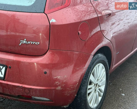 Красный Фиат Пунто, объемом двигателя 1.37 л и пробегом 115 тыс. км за 3000 $, фото 9 на Automoto.ua