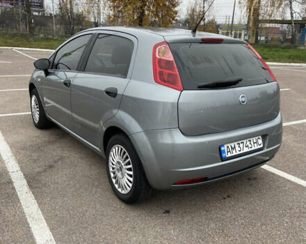 Серый Фиат Пунто, объемом двигателя 1.24 л и пробегом 185 тыс. км за 4000 $, фото 8 на Automoto.ua