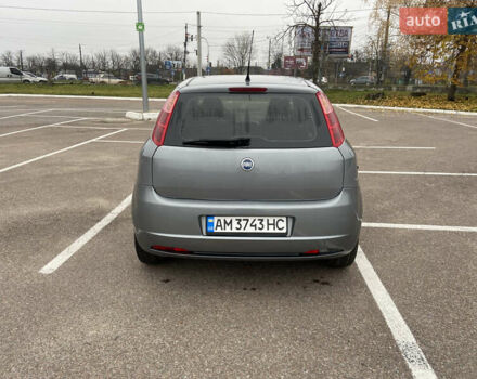 Серый Фиат Пунто, объемом двигателя 1.24 л и пробегом 185 тыс. км за 4000 $, фото 7 на Automoto.ua