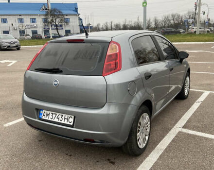 Серый Фиат Пунто, объемом двигателя 1.24 л и пробегом 185 тыс. км за 4000 $, фото 6 на Automoto.ua