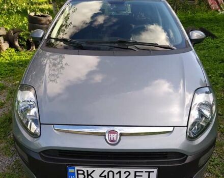 Серый Фиат Пунто, объемом двигателя 1.24 л и пробегом 206 тыс. км за 5099 $, фото 1 на Automoto.ua