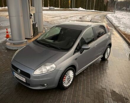 Серый Фиат Пунто, объемом двигателя 1.4 л и пробегом 266 тыс. км за 3800 $, фото 1 на Automoto.ua