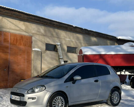 Серый Фиат Пунто, объемом двигателя 1.25 л и пробегом 241 тыс. км за 3850 $, фото 1 на Automoto.ua