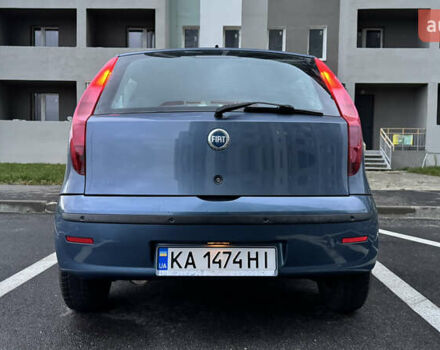 Синий Фиат Пунто, объемом двигателя 1.24 л и пробегом 168 тыс. км за 3500 $, фото 6 на Automoto.ua