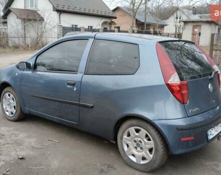 Синий Фиат Пунто, объемом двигателя 1.24 л и пробегом 210 тыс. км за 3500 $, фото 5 на Automoto.ua