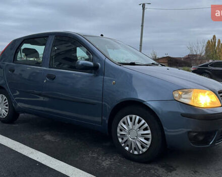 Синий Фиат Пунто, объемом двигателя 1.24 л и пробегом 168 тыс. км за 3500 $, фото 3 на Automoto.ua