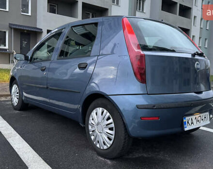 Синий Фиат Пунто, объемом двигателя 1.24 л и пробегом 168 тыс. км за 3500 $, фото 7 на Automoto.ua
